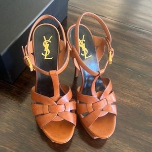 YSL Tribute Sandal Ambra (brown)